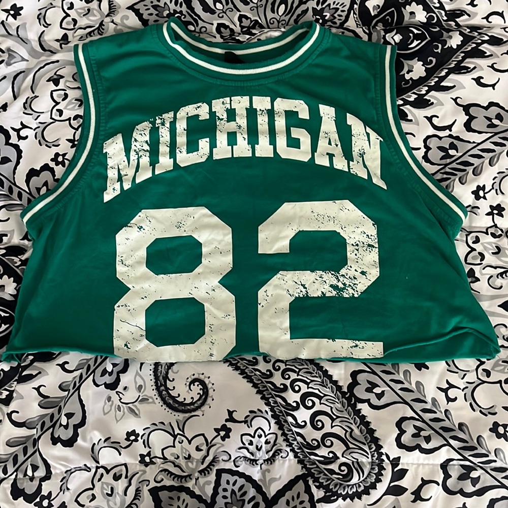 Crop top jersey